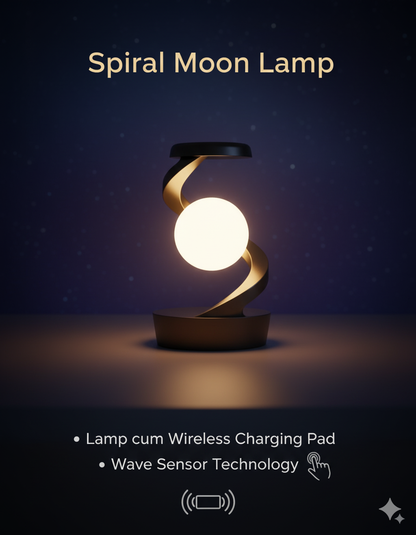 Spiral Rotating Desk Lamp