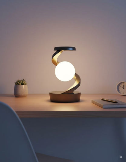 Spiral Rotating Desk Lamp