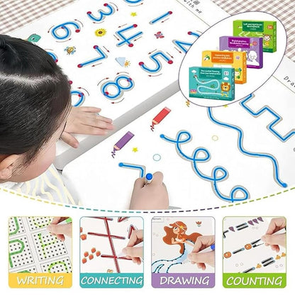 Hand Writing Pen Control Training Book