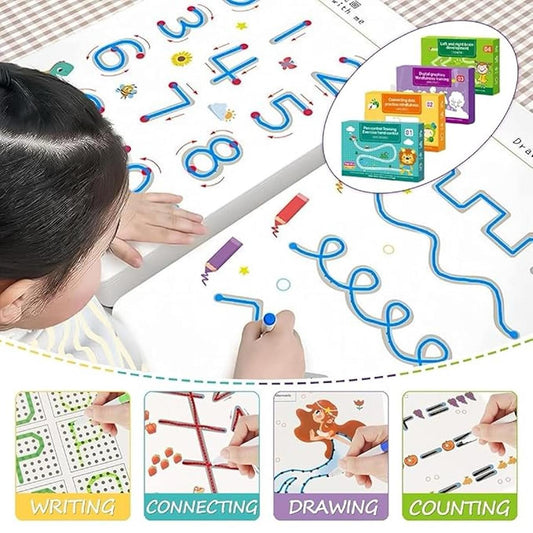 Hand Writing Pen Control Training Book
