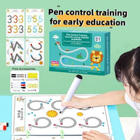 Hand Writing Pen Control Training Book